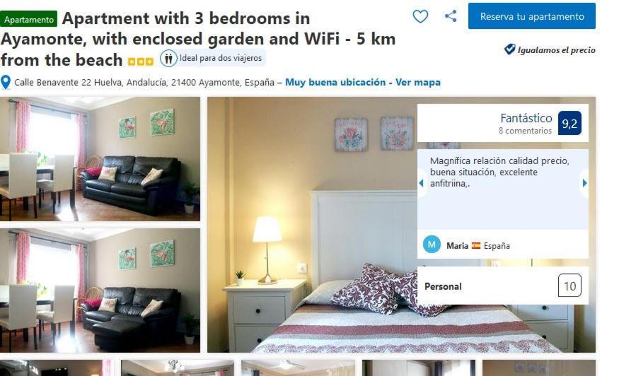 Benavente Apartment Ayamonte Ngoại thất bức ảnh